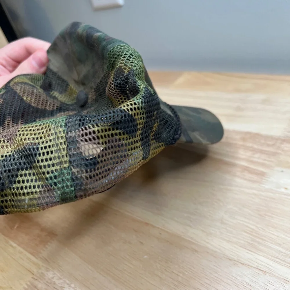 Cobra Cap Indiana Hat Mens Adjustable Green Snapback‎ Baseball Cap Construction